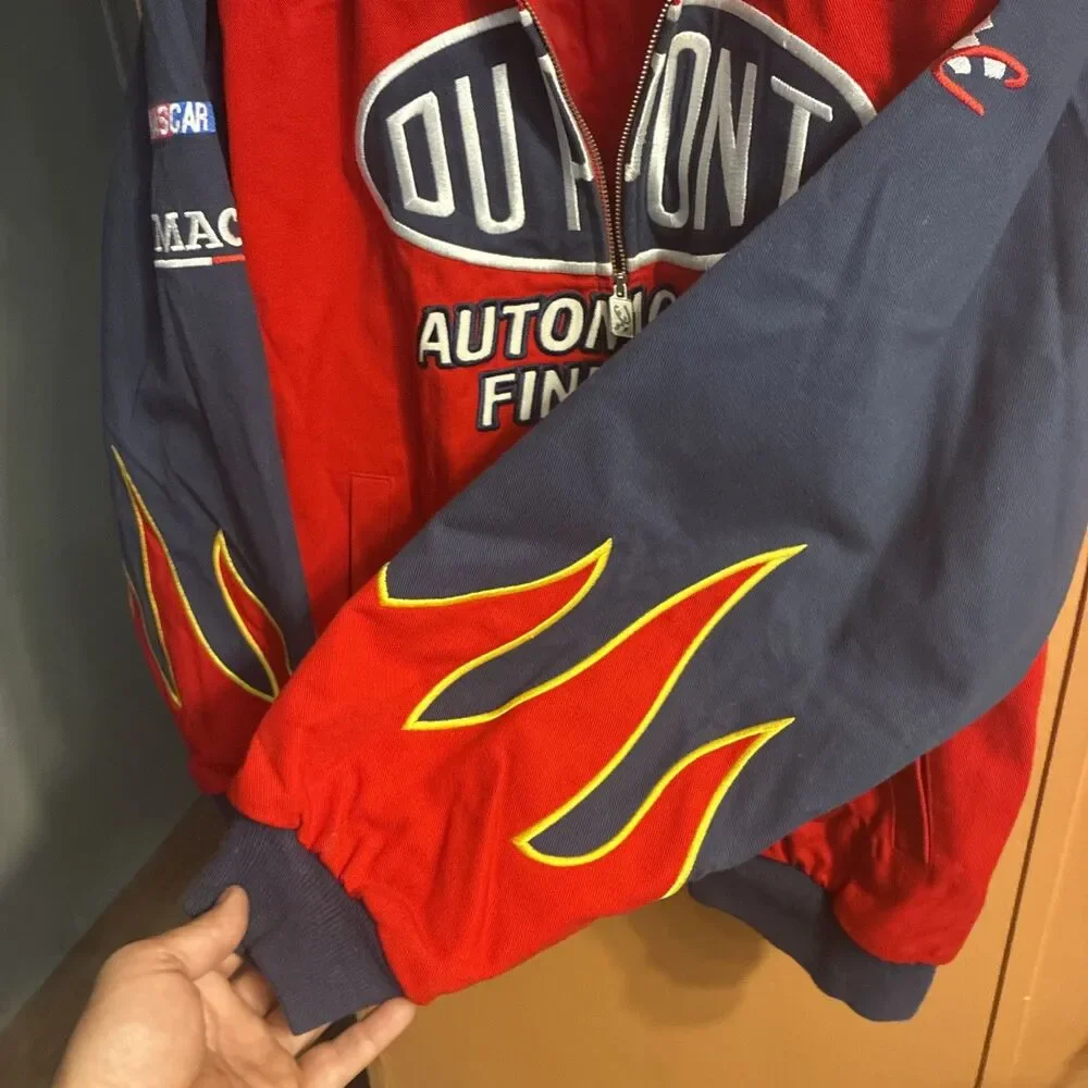 Chase Jeff Gordon Dupont NASCAR Racing Jacket Men Size Xtra Large Xl Coat